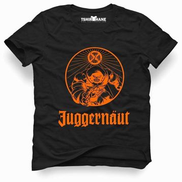 Tshirthane Juggernaut Siyah Erkek T-shirt