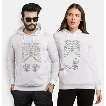 Tshirthane Kaburga İskelet Sevgili Kombinleri Sweatshirt Kombini