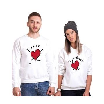 Tshirthane Kaçan Kovalanır Sevgili Kombinleri Sweatshirt Kombini