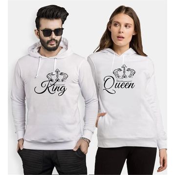 Tshirthane King Queen 19 2'li Sevgili Sweatshirt
