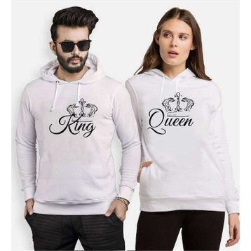 Tshirthane King Queen 19 2'li Sevgili Sweatshirt