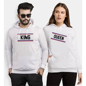 Tshirthane King Queen 22 2'li Sevgili Sweatshirt