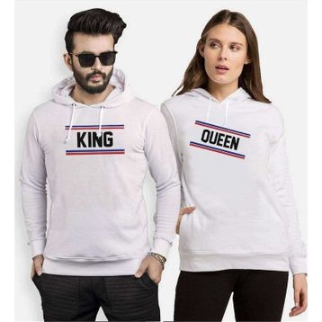 Tshirthane King Queen 22 2'li Sevgili Sweatshirt