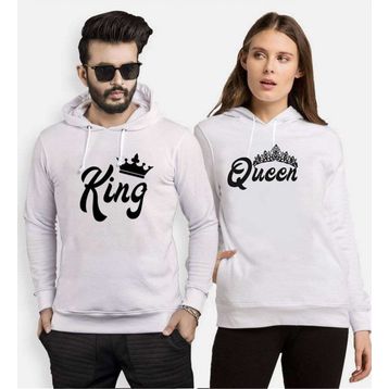 Tshirthane King Taç Queen Taç 2'li Sevgili Sweatshirt