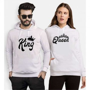 Tshirthane King Taç Queen Taç 2'li Sevgili Sweatshirt