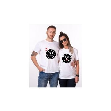 Tshirthane Kurabiyelerin Aşkı 2'li Sevgili T-shirt