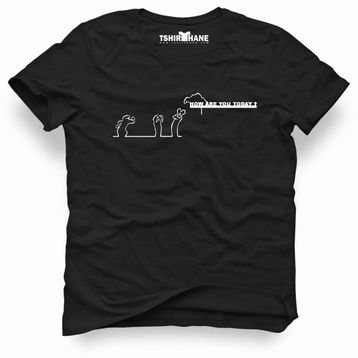 Tshirthane La Linea Trt Cizgi Adam How Are You Today Erkek Tişört