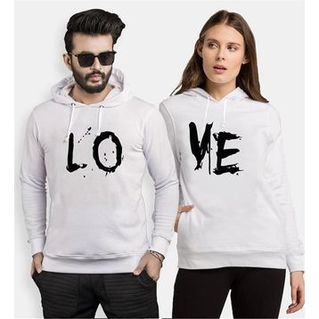 Tshirthane Lo Ve Brash 2'li Sevgili Sweatshirt