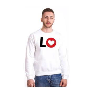 Tshirthane Lo Ve Kalp 2'li Sevgili T-shirt