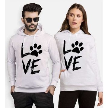 Tshirthane Love Pati 2'li Sevgili Sweatshirt