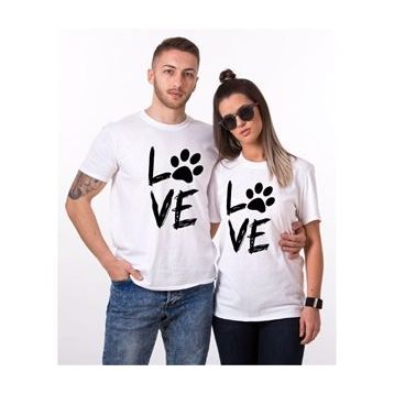 Tshirthane Love Pati 2'li Sevgili T-shirt