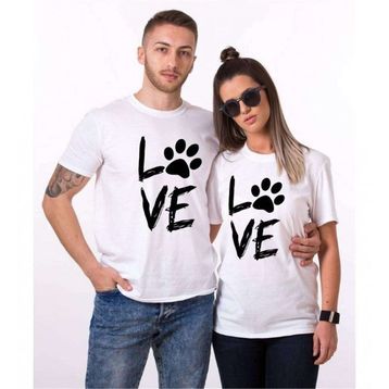 Tshirthane Love Pati 2'li Sevgili T-shirt