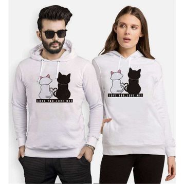 Tshirthane Love You Love Me 2'li Sevgili Sweatshirt