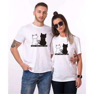 Tshirthane Love You Love Me 2'li Sevgili T-shirt