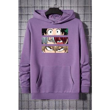 Tshirthane Makima Hugging Denji Baskılı Unisex Sweatshirt