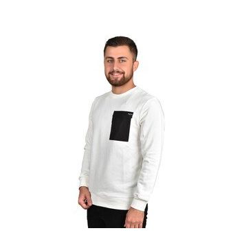 Tshirthane Manta 5323 Cep Baskılı Erkek Sweatshirt
