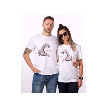 Tshirthane Mate Soul El 2'li Sevgili T-shirt