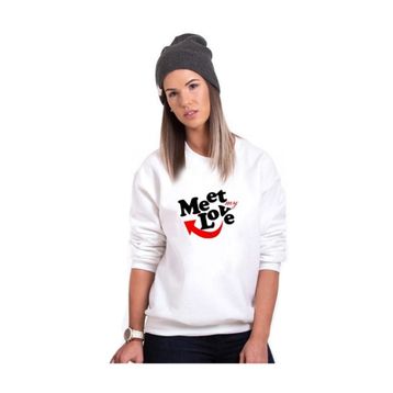 Tshirthane Meet My Love 2'li Sevgili T-shirt