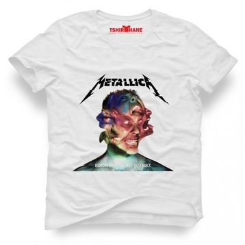 Tshirthane Metallica Album Hardwired To Self Destruct Beyaz Erkek T-shirt