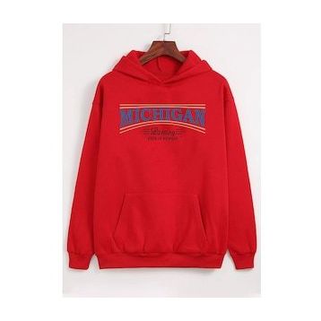 Tshirthane Michigan Tasarım Unisex Sweatshirt