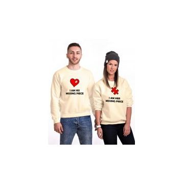 Tshirthane Missing Piece 2'li Sevgili Sweatshirt