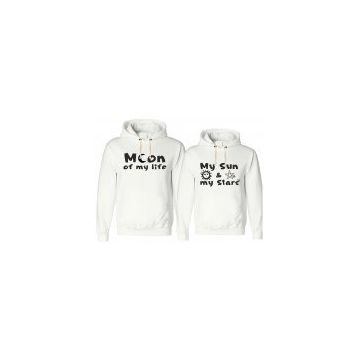 Tshirthane Moon My Sun 2'li Sevgili Sweatshirt
