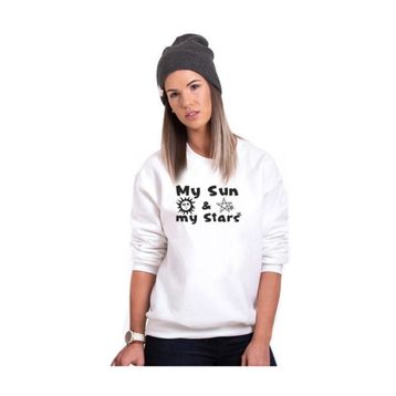 Tshirthane Moon My Sun 2'li Sevgili T-shirt