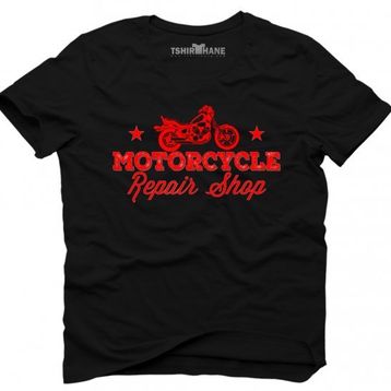 Tshirthane Motorcycle Repair Erkek Tshirt