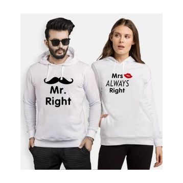 Tshirthane Mr. Mrs. Fare 2'li Sevgili Sweatshirt