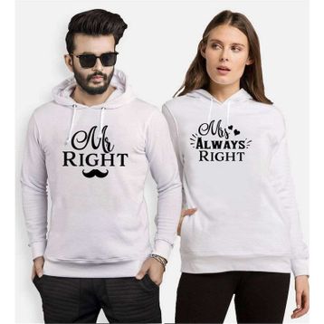 Tshirthane Mr Right 2'li Sevgili Sweatshirt