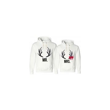 Tshirthane Mrmrs Geyik 2'li Sevgili Sweatshirt
