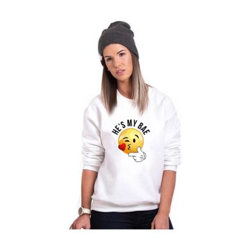 Tshirthane My Bae Smile 2'li Sevgili T-shirt
