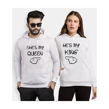 Tshirthane My King Queen 2'li Sevgili T-shirt