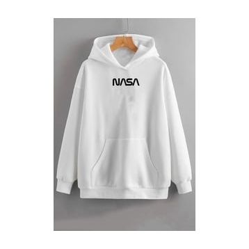 Tshirthane Nasa Baskılı Unisex Sweatshirt