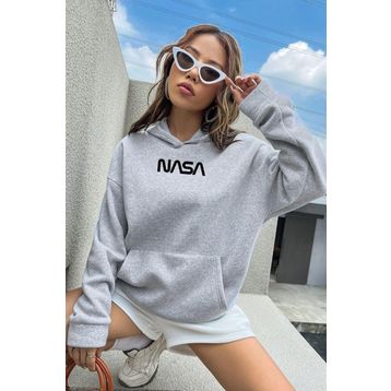 Tshirthane Nasa Baskılı Unisex Sweatshirt