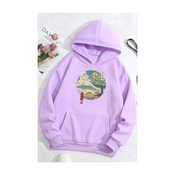 Tshirthane Neighbor's Ukiyo e Baskılı Unisex Sweatshirt