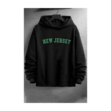 Tshirthane New Jersey Baskılı Unisex Sweatshirt