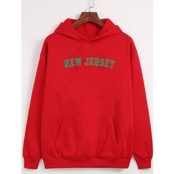 Tshirthane New Jersey Baskılı Unisex Sweatshirt