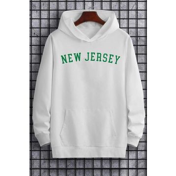 Tshirthane New Jersey Baskılı Unisex Sweatshirt
