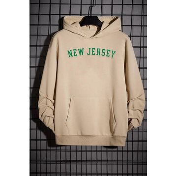 Tshirthane New Jersey Baskılı Unisex Sweatshirt