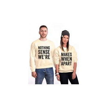Tshirthane Nothing Sense Were 2'li Sevgili Sweatshirt