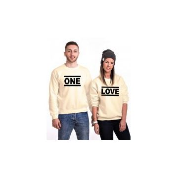 Tshirthane One Love 2'li Sevgili Sweatshirt
