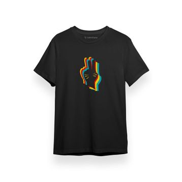 Tshirthane P17231S2274 Kısa Kol Siyah Erkek T-shirt