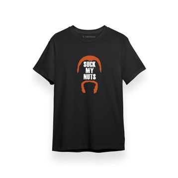 Tshirthane P17273S548 Kısa Kol Siyah Erkek T-shirt