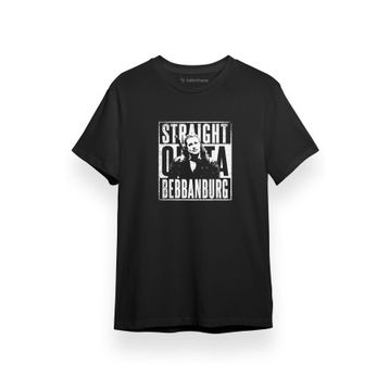 Tshirthane P17281S9530 Kısa Kol Siyah Erkek T-shirt