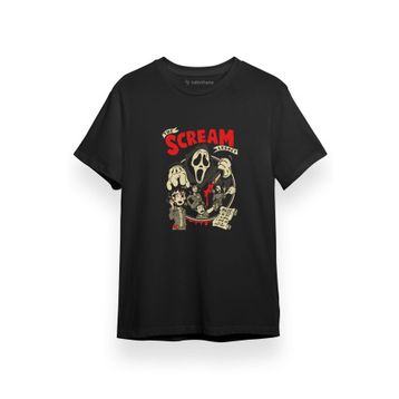 Tshirthane P17292S2427 Kısa Kol Siyah Erkek T-shirt