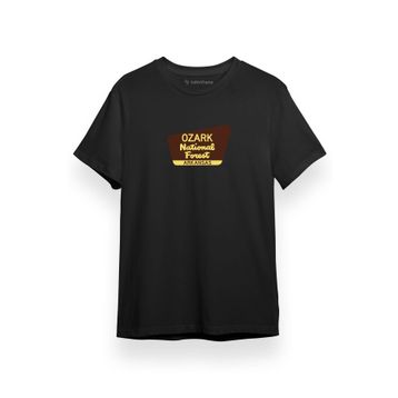 Tshirthane P17306S4387 Kısa Kol Siyah Erkek T-shirt