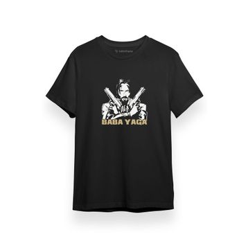 Tshirthane P17339S5790 Kısa Kol Siyah Erkek T-shirt