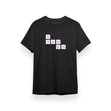 Tshirthane P17341S7880 Kısa Kol Siyah Erkek T-shirt