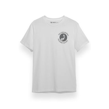 Tshirthane P17389S8570 Kısa Kol Beyaz Erkek T-shirt